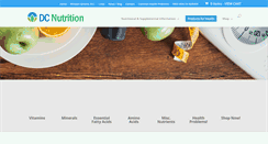 Desktop Screenshot of dcnutrition.com